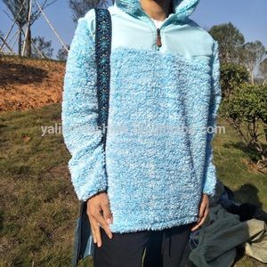 Blue Sherpa pullover